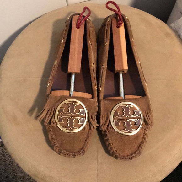 Tory Burch Shoes - Tory Burch suede driving moccasins